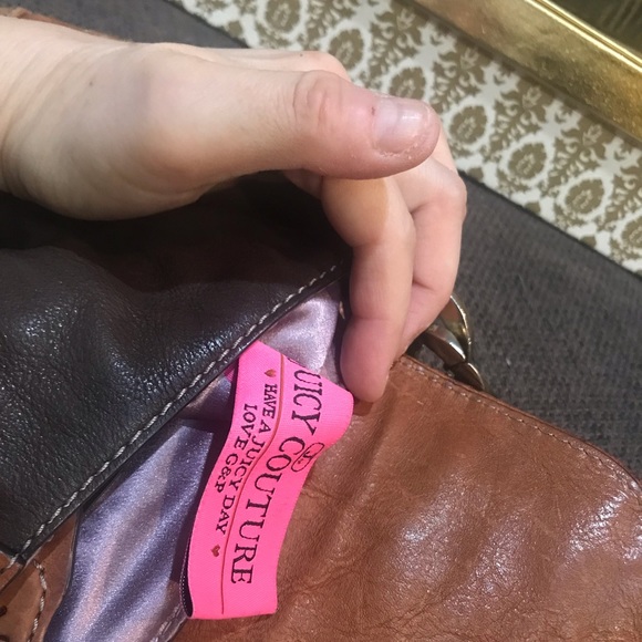 Juicy Couture vintage quilted cowhide leather bag - Picture 13 of 15